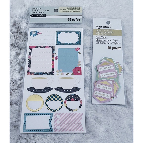 Recollections Office Brand New Recollections Stickers Page Poshmark